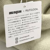 未使用 FRUIT OF THE LOOM ホワイト ニットキャップ メンズ レディース アウトドア タグ ロゴ アンナマガジン コラボ フルーツオブザルーム_画像10