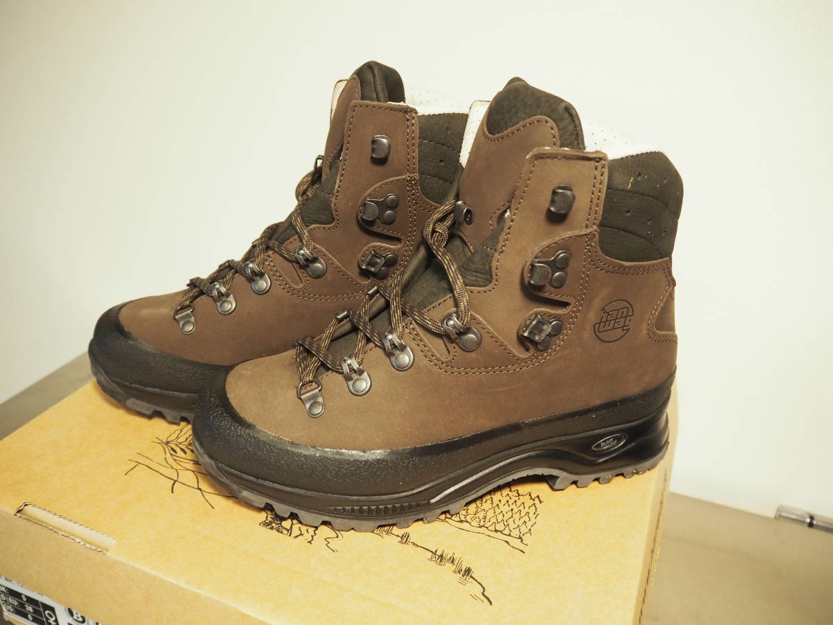 ハンワグ HANWAG ユーコン レディ YUKON LADY UK5.0 23.5cm ブラウン 新品 未使用 大特価最後のチャンス! ローバー LOWA 登山靴 カーフ