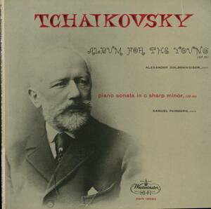 【米 Westminster ウエストミンスター 珍盤】ゴリデンヴェイゼル フェインベルク チャイコフスキー 子どものためのアルバム ピアノソナタ