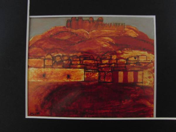Setsuko Migishi, Castillo de Lacoralaura, Libro de arte raro, Nuevo marco incluido, wanko, Cuadro, Pintura al óleo, Naturaleza, Pintura de paisaje
