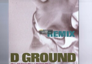 【 12inch 】 新品同様 D Ground - Play / 4 The Love Of Love (Remixes) [ 国内盤 ] [ Sony Records / SYUM 0034 ]