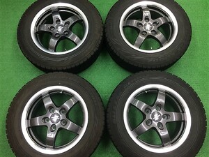 【F0668S】Oettinger エッティンガー ★税込み★195/65R15 BS ブリザック REVO GZ 7～8分山 即決