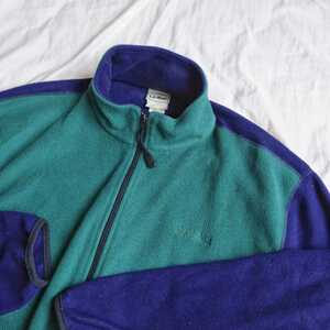  Vintage *USA made L.L.Bean fleece * America made L e ruby nllbean inspection 80s 90s Vintage 
