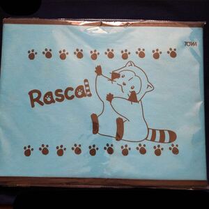  ultra rare not for sale Rascal the Raccoon storage box higashi peace Bank Novelty 