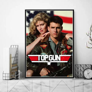 トム・クルーズ トップガン ポスター 70x50cm Top Gun 海外 Tom Cruise 俳優 グッズ 雑貨 インテリア 写真 キャンバス アート おしゃれ 7