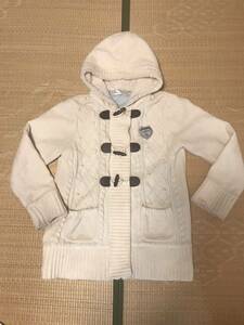 ≪訳あり≫pom ponette junior　ポンポネット　ダッフルコート　サイズL(160)