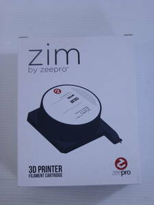 A【新品/未使用/未開封/WHITE・白】zim by zeepro 3Dプリンター フィラメント カートリッジ zp-pla white 001 PLA plastic Filament