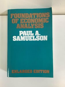 経済分析の基礎 増補版　ポール・サミュエルソン　洋書/英語/経済学/ハーバード大学出版【ta03b】