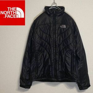 ノースフェイス THE NORTH FACE 古着ナイロンジャケット インナージャケット 美品レディース ブラック　