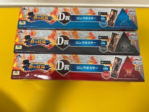 一番くじ ワンピース 熱き絆編 D賞 ロングポスター 全3種