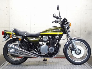 【32077】カワサキ　Z750D1　KZ750D　1977年式　23652km　タイガーカラー　ケイヒンＣＲキャブレター　始動良好　【動画あり】　