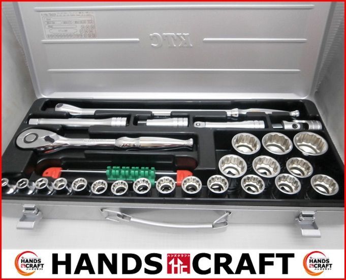 ンドル □KTC - 通販 - PayPayモール 12.7sq.ソケットレンチセット[21