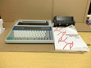 [ present condition owner manual, original box attaching ] valuable CASIO Japanese word processor HW-650V Casio word-processor 