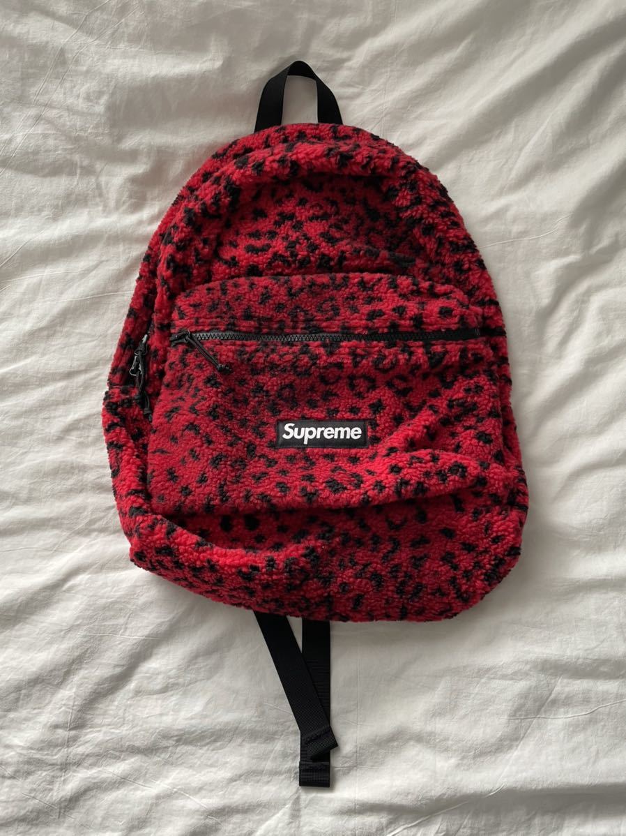 ヤフオク! -「supreme レオパード バックパック」の落札相場・落札価格