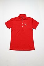 LADY'S 1PIU1UGUALE3 GOLF S/S POLO PLAIN 半袖ポロシャツ Mサイズ 【レッド】MST019 ？ RED ゴルフウェア レディース_画像1