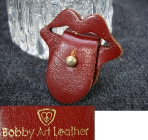 ボビーアートレザー Bobby Art Leather イヤホンコード クリップ リップンロール