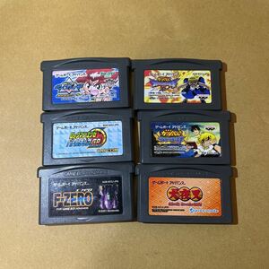 ★Nintendo game boy advance★ゲームボーイアドバンス★ベイブレード★犬夜叉★ガッシュベル★6本セット