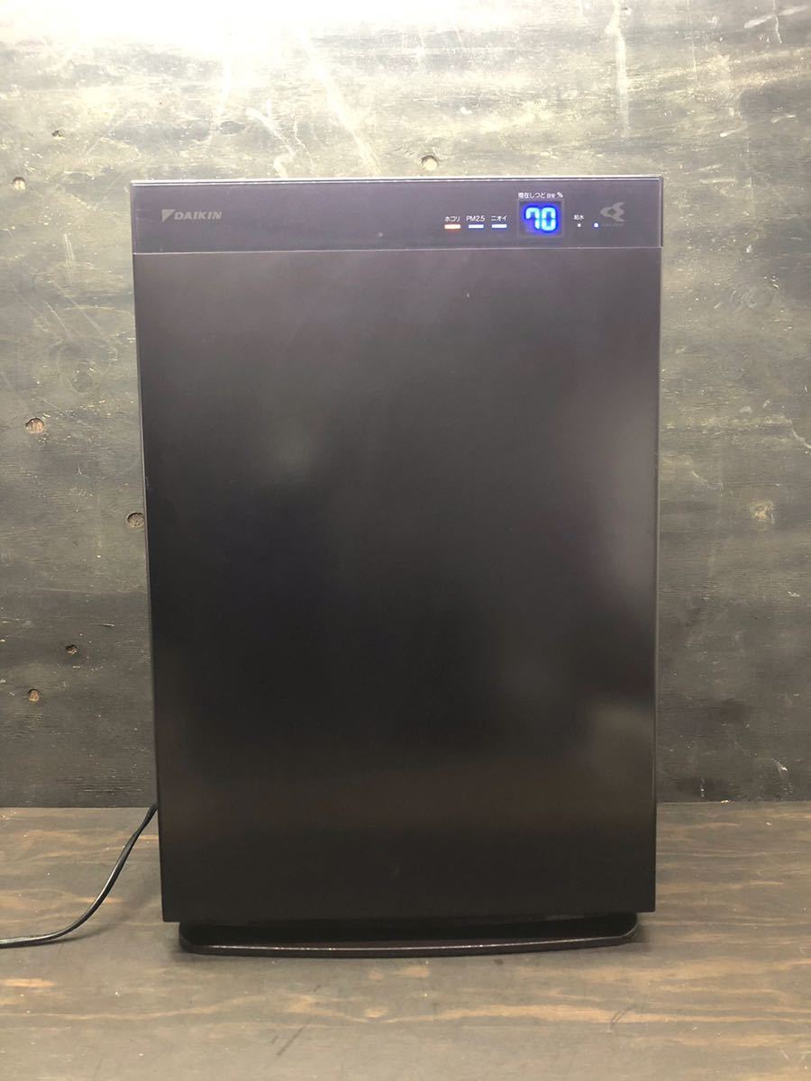 加湿空気清浄機 中古品 ダイキン MCK70WBK-T ブラウン むぎ様用 チープ