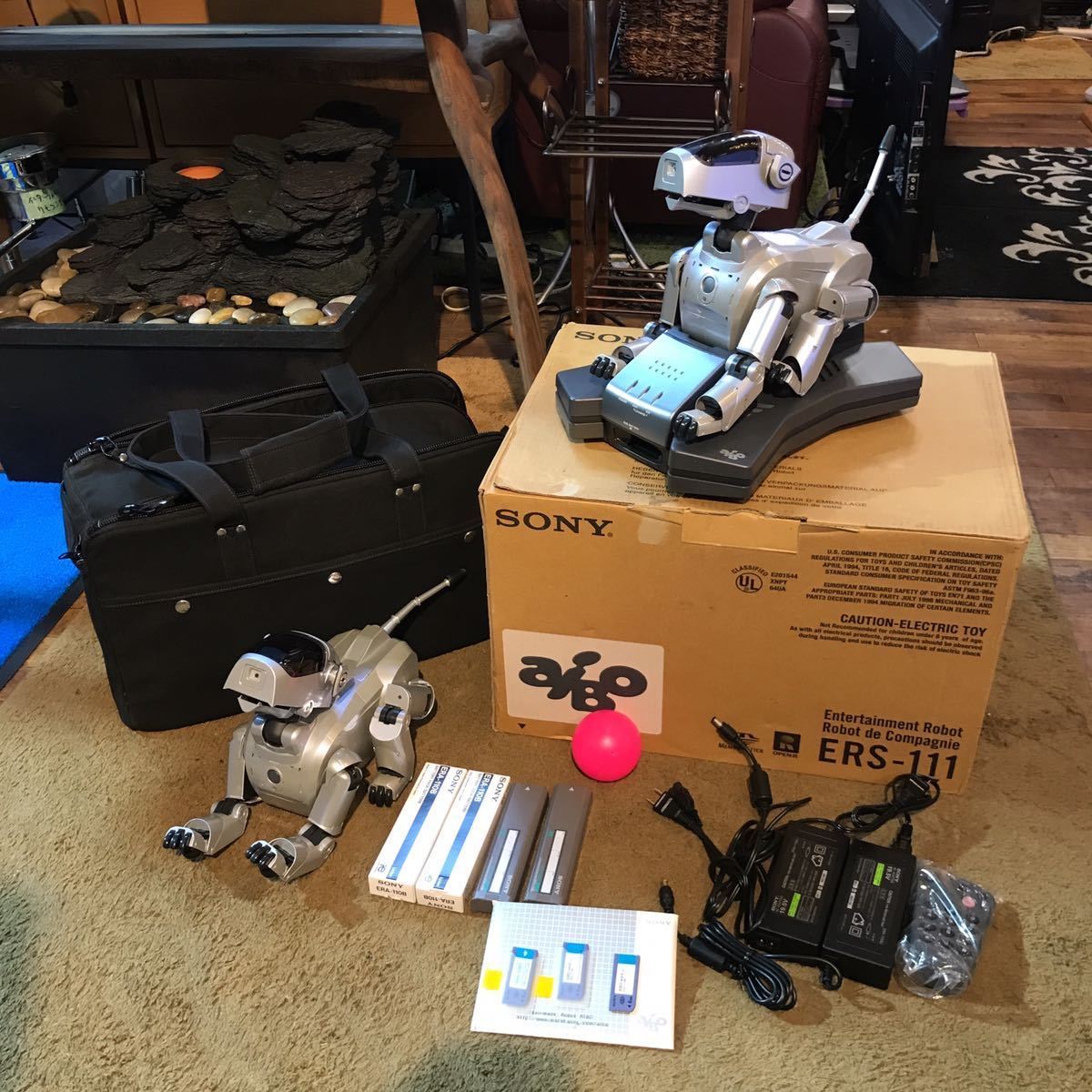 AIBO エンターテイメントロボット ERS-111 キャリングバッグ一式