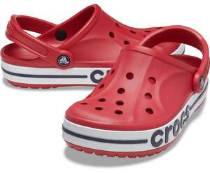 24cm クロックス crocs バヤバンド クロッグ Bayaband Clog Pepper Navy M6W8 ペッパー ネイビー レッド系 新品