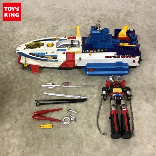 日本製/今治産 希少ポピー 超合金 バトルフィーバーJ DXバトルシャーク