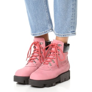 Acne Studios アクネストゥディオズ Telde Hiking Boot トレッキングブーツ ピンク ヌバック 35 約22.5～23cm イタリア製 美品 使用僅か