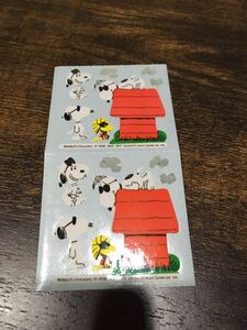 シール　スヌーピー SNOOPY