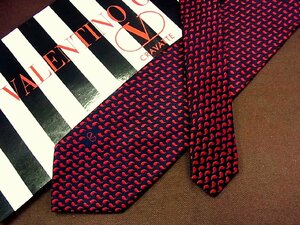 !28953C! superior article [ embroidery peiz Lee pattern ] Valentino [VALENTINO] necktie 