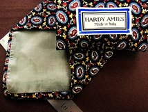 ♪3699C♪良品【ペイズリー 柄】ハーディエイミス【HARDY AMIES】ネクタイ_画像2