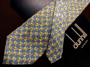 !0268C! superior article [ flower lily d Logo pattern ] Dunhill [dunhill] necktie 