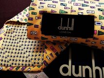 ♪1343C♪良品【旗 タペストリー 柄】ダンヒル【dunhill】ネクタイ_画像2