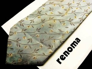 !1904C! хорошая вещь [ вышивка цветок растения рисунок ] Renoma [renoma] галстук 