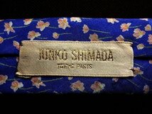 ♪1538D♪状態並品【花 植物 小花 柄】ジュンコ シマダ 【島田 順子】ネクタイ_画像2