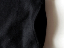 23区 ラメ糸ブークレ切替 ウールアンゴラ キーネック ワンピース ドレス 38 黒 ブラック 日本製_画像8