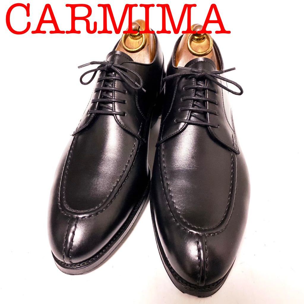 CARMINA カルミーナ スエード ホールカット レザースニーカー 7 革靴