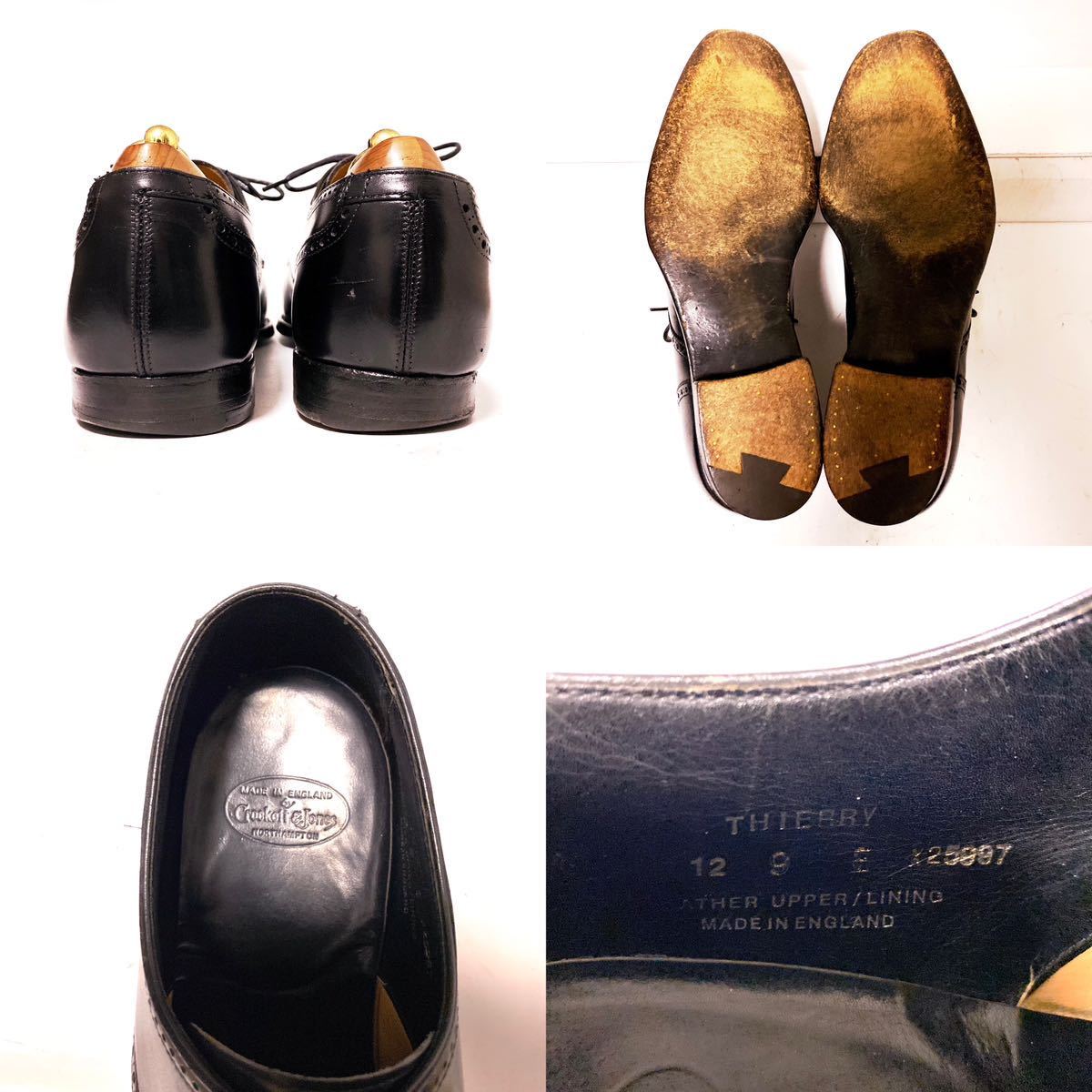 973.CROCKETT&JONES クロケットアンドジョーンズ THIERRY キャップトゥ