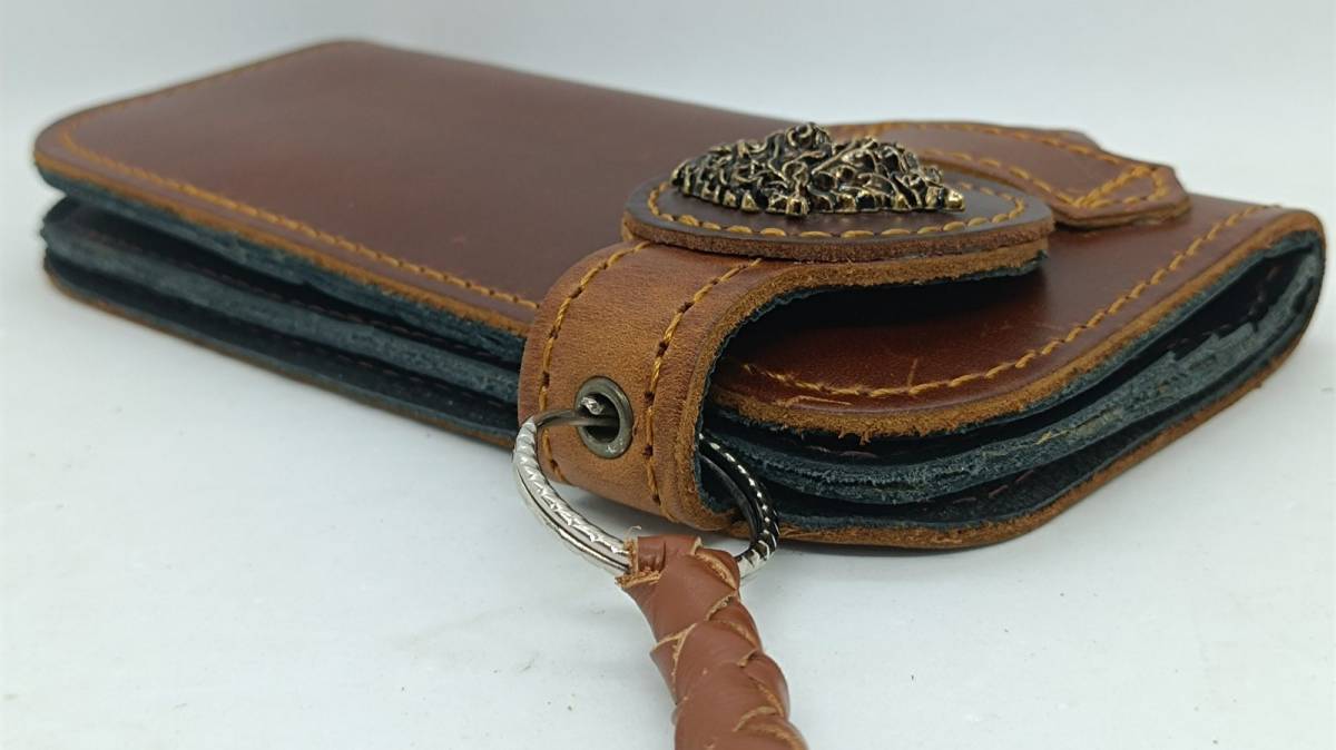 ネット公式店 ハンドメイド 長財布【牛本革】 www.excellentservices
