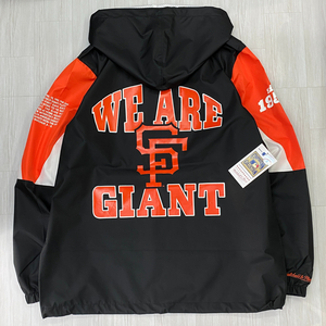 USA正規品【XL】Mitchell&Ness ミッチェル＆ネス MLB サンフランシスコ ジャイアンツ Team Origins アノラック ウィンドブレーカー Giants