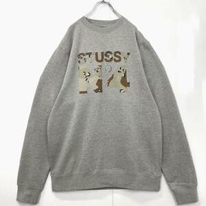  новый товар не использовался stussy Stussy тренировочный камуфляж серый Street 