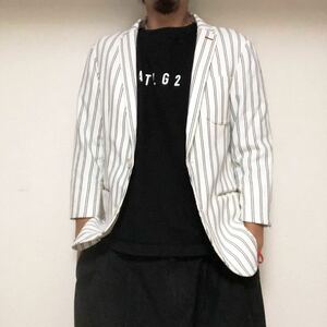  Guild prime GUILD PRIME stripe half sleeve jacket S regular price approximately 30000 jpy 