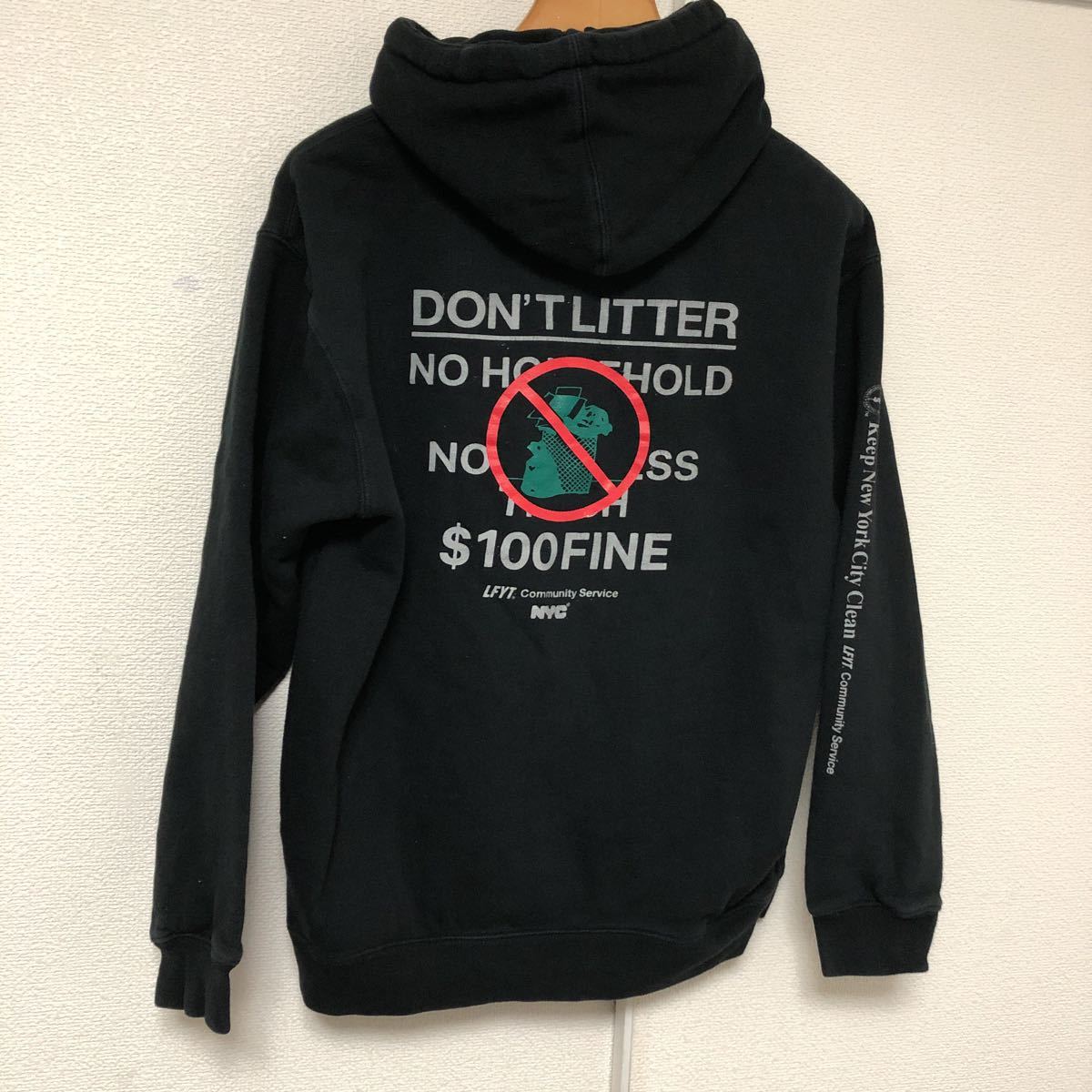 新品!ラファイエット Lafayette DSNY NY市衛生局 コラボパーカー L