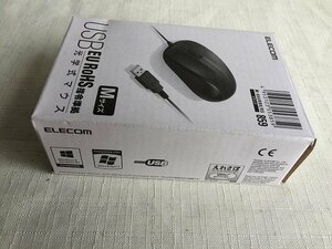 *ELECOM USB mouse unused goods optical mouse free shipping 