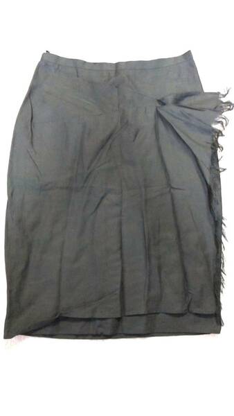 MaxMara　スカート　黒　サイズ42　麻100％　税込50400円　新古品