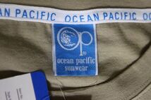 オーシャンパシフィック レディース 半袖 ロング ワンピース ベージュ サイズL ロングスカート OCEAN PACIFIC★送料360円_画像4