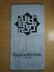 当時物『布袋寅泰 GUITARHYTHM ACTIVE TOUR ビッグタオル』ギタリズムⅡ オフィシャル ツアーグッズ Live 91-92 バスタオル BOOWY COMPLEX