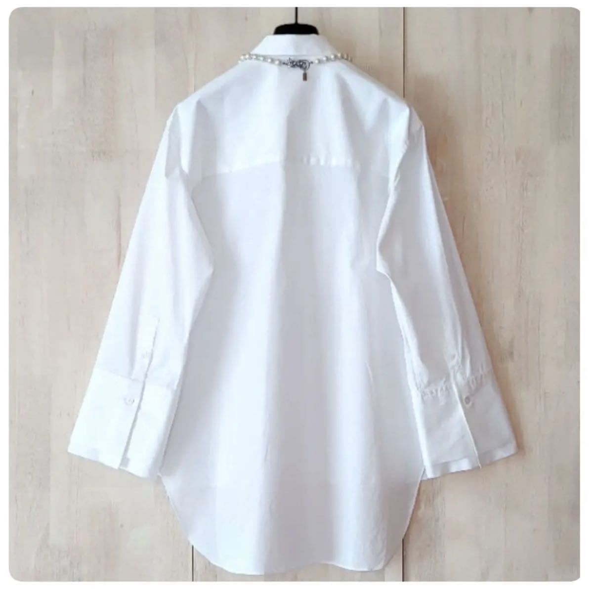 ◇幻◇ 希少 定価3.4万円 ADORE ブリーズコットンシャツブラウス