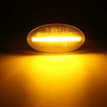 スズキ用 LED サイドマーカー シーケンシャル ウインカー スイフト クロスビー イグニス ラパン ワゴンR ソリオ セルボ キャリィ F-550_画像4