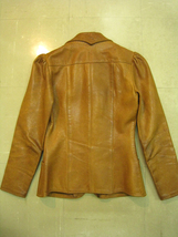 70s NATURAL COMFORT Leather Jacket ナチュラルコンフォート Vintage レザー ジャケット ビンテージ ヴィンテージ レディース_画像9