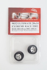 new goods NSR 1/32 ULTIMATE 20×10 EXTREME RACE TIRE RTR TRUED on 5002 AIR 16 aluminium wheel tire 9032 slot car 