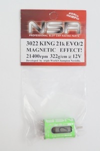  new goods NSR 1/32 KING 21k EVO/2 MAGNETIC EFFECT 21400rpm 322g/cm 12V motor 3022 slot car 